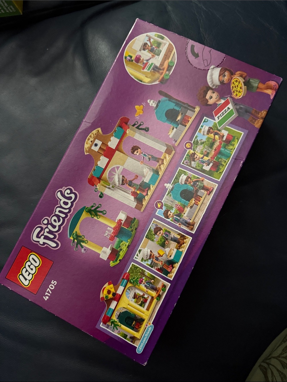 NIB LEGO Friends Purple Heartlake Pizza Shop Kids Toy Building Set